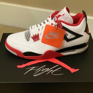 Jordan retro 4 fire red